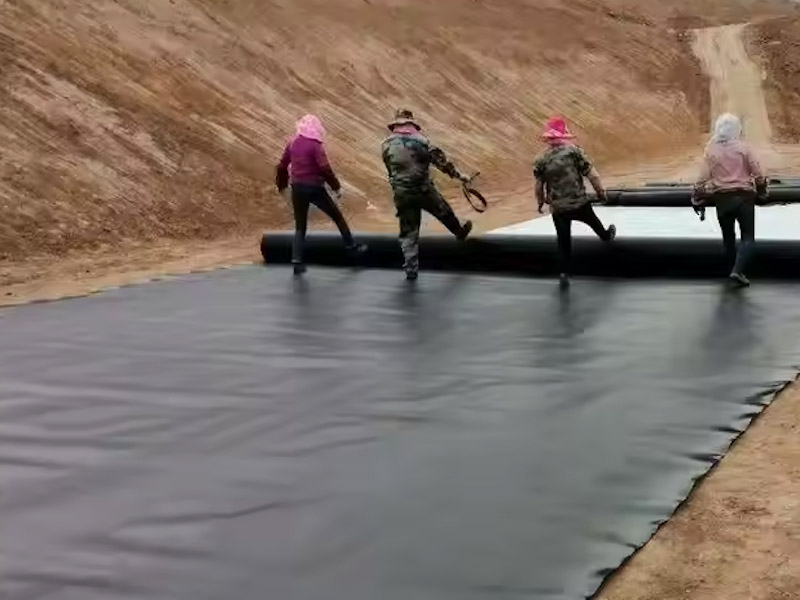 JWELL HDPE 방수 멤브레인 생산 라인